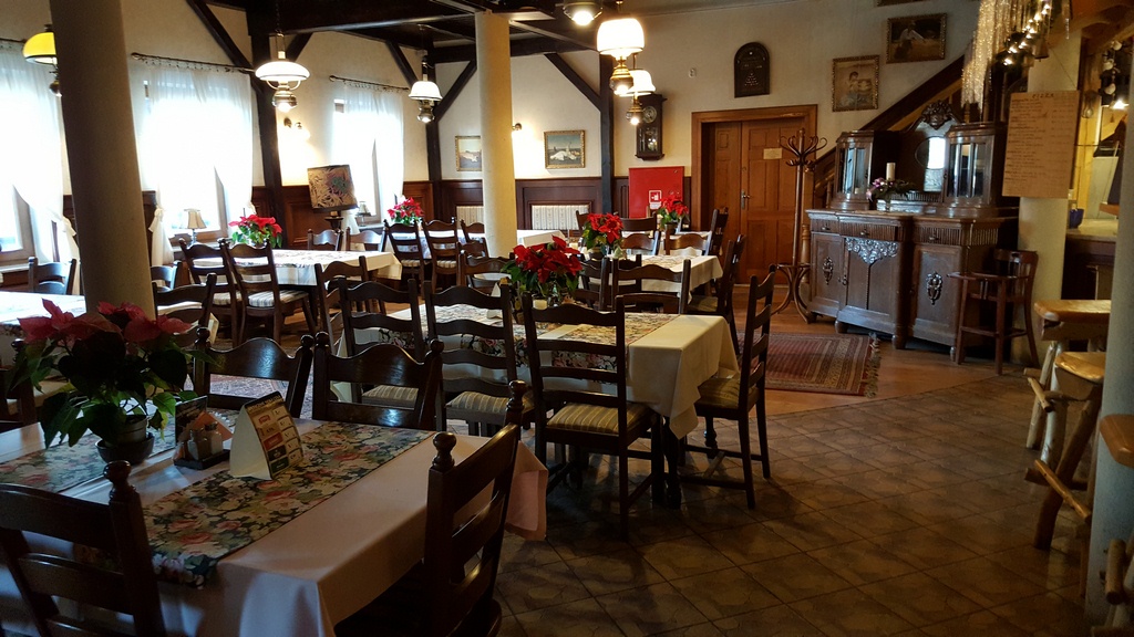 Sala restauracyjna w klimacie retro